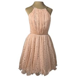 City Studio Star Sparkle Fit & Flare Dress